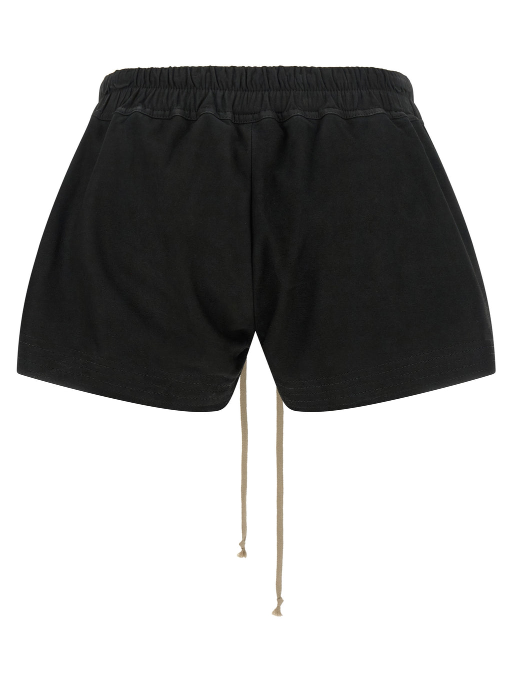 Pantalones cortos bermuda de cuero de cordero negros Rick Owens