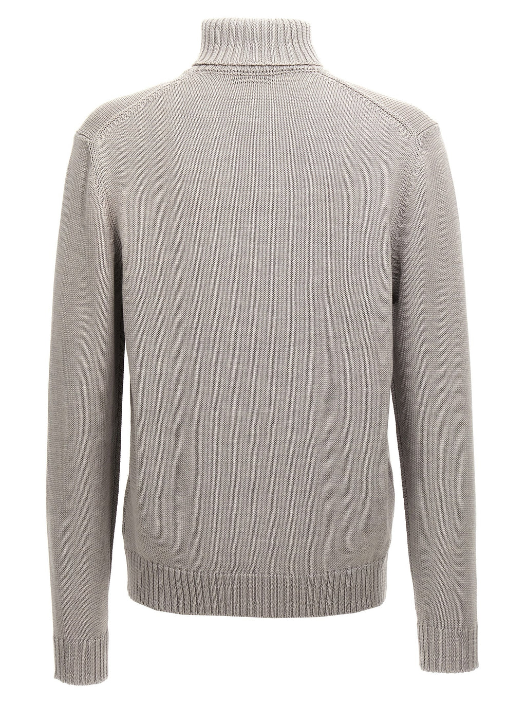 ZANONE Gray Virgin Wool Cardigan