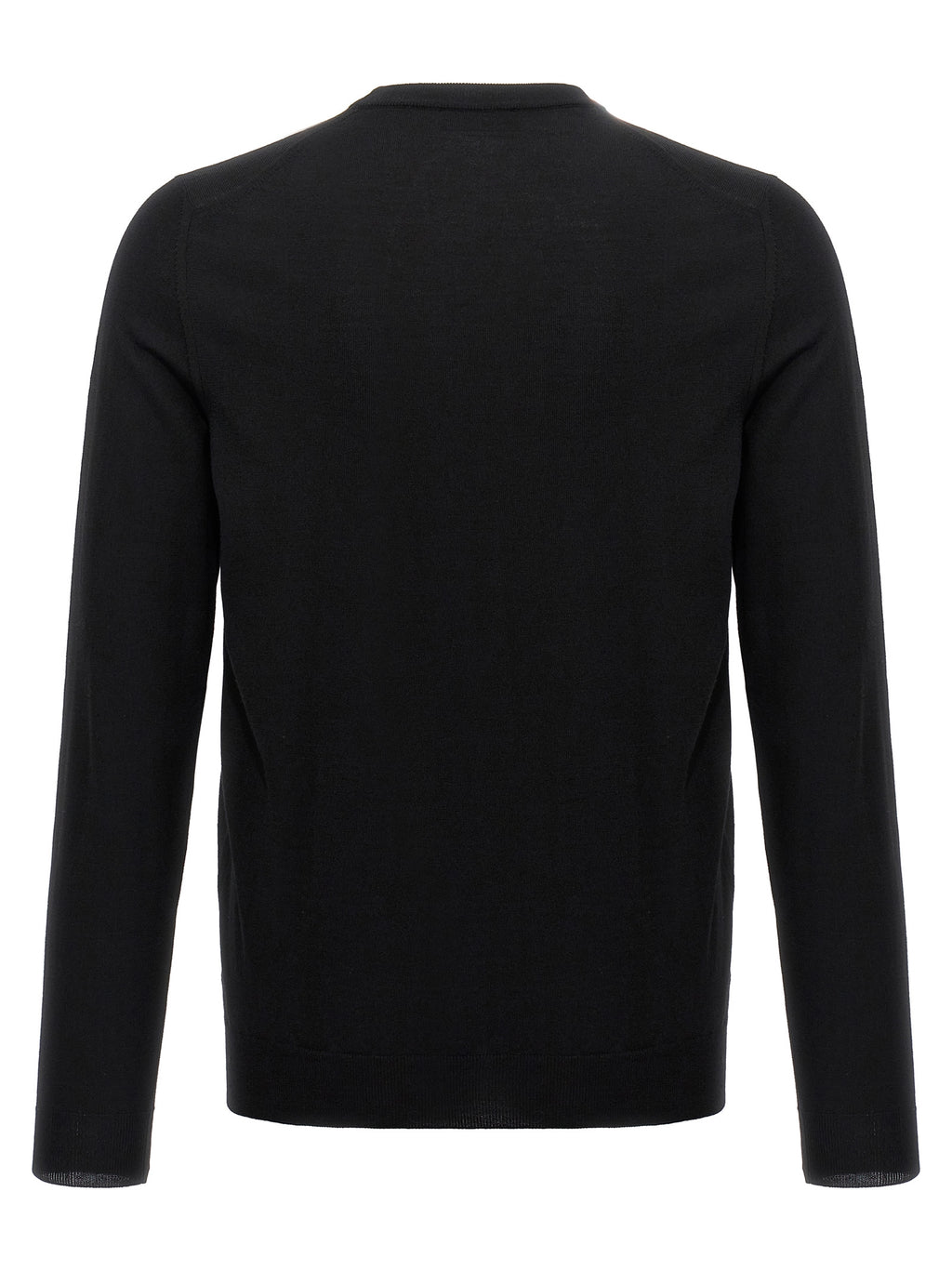 ZANONE Black Virgin Wool Cardigan