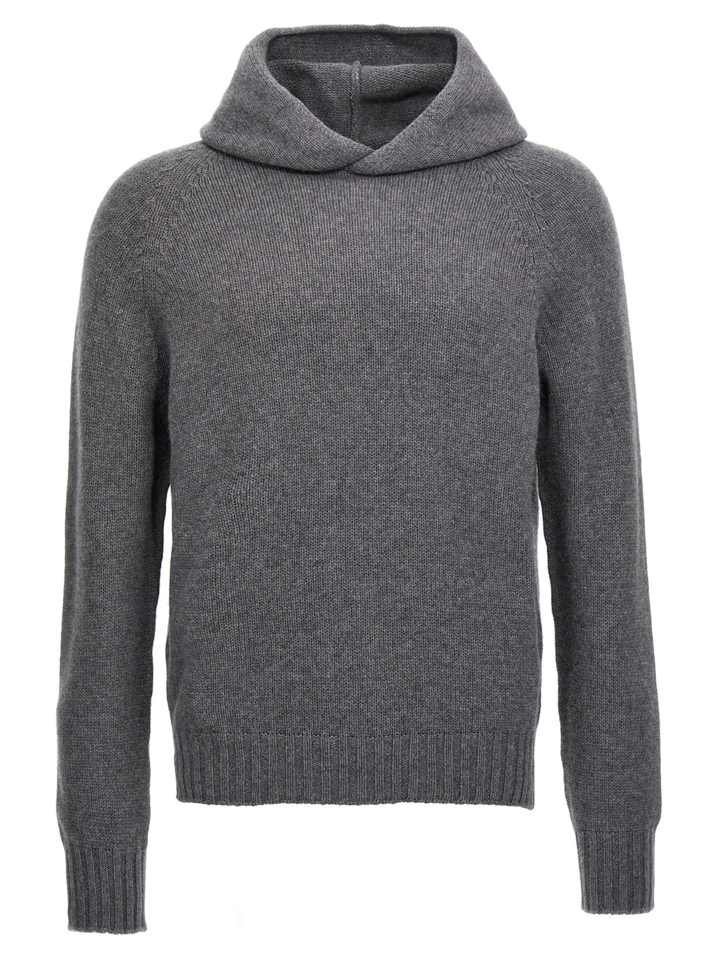 MA'RY'YA Gray Wool Cardigan