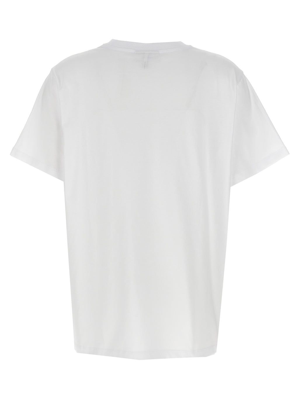 Camiseta Ganni de algodón blanco