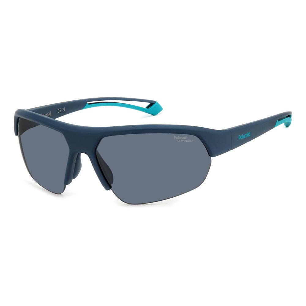 Gafas de sol Polaroid de resina azul