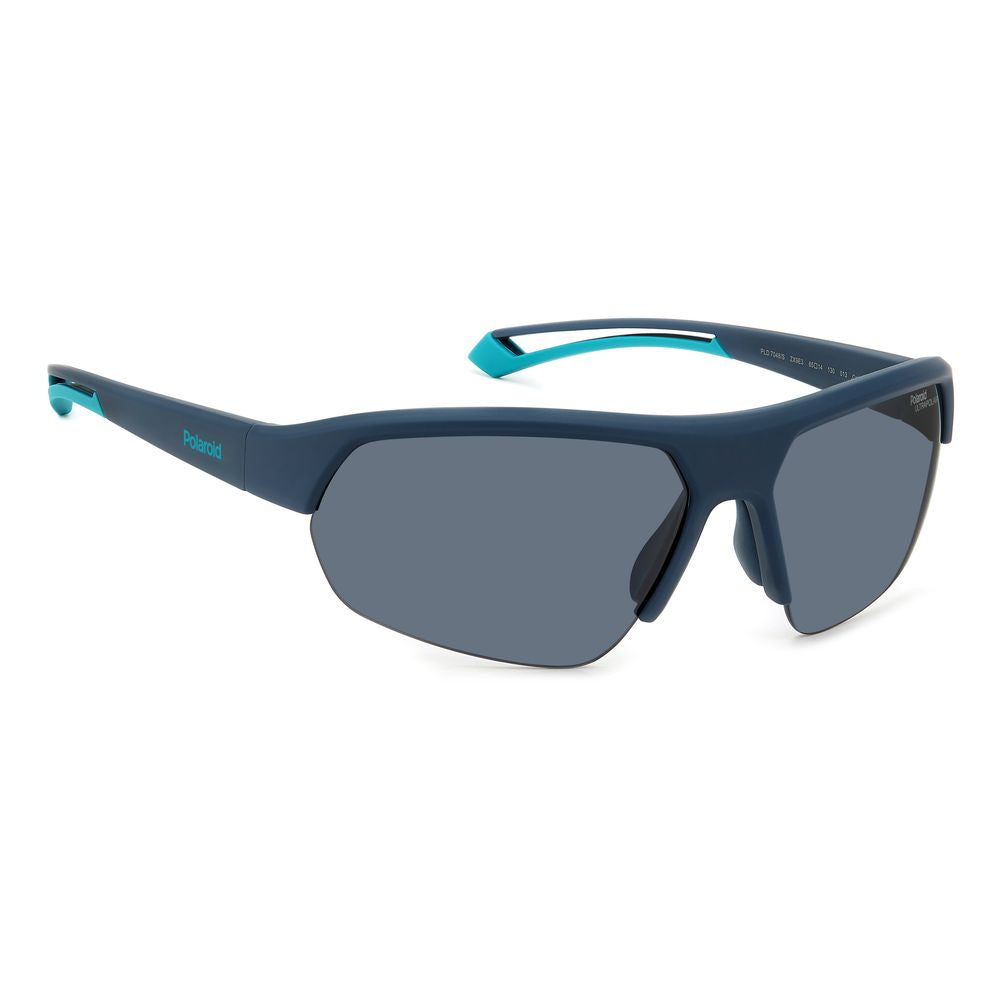 Gafas de sol Polaroid de resina azul