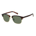 Polaroid Brown Metal Sunglasses