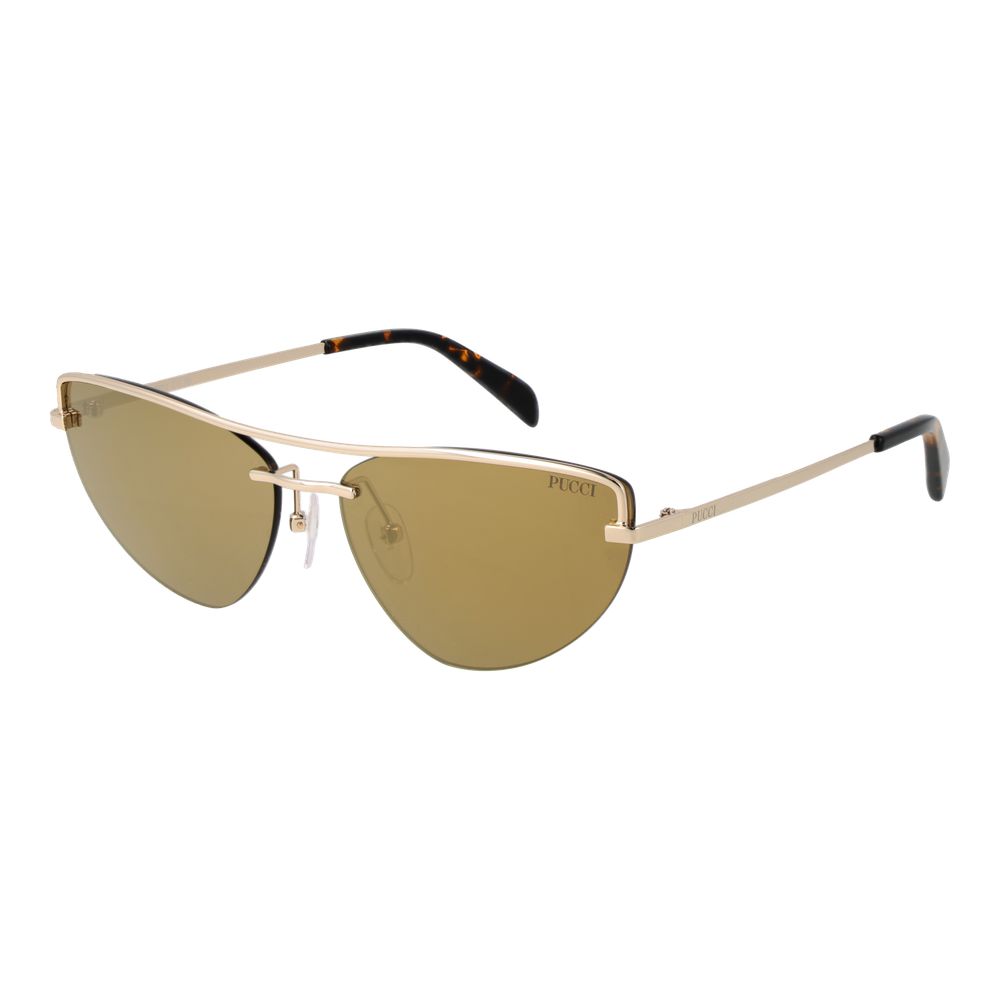 Gafas de sol Emilio Pucci de metal dorado