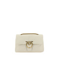 Bandolera PINKO de Piel de Becerro Blanca Bos Taurus