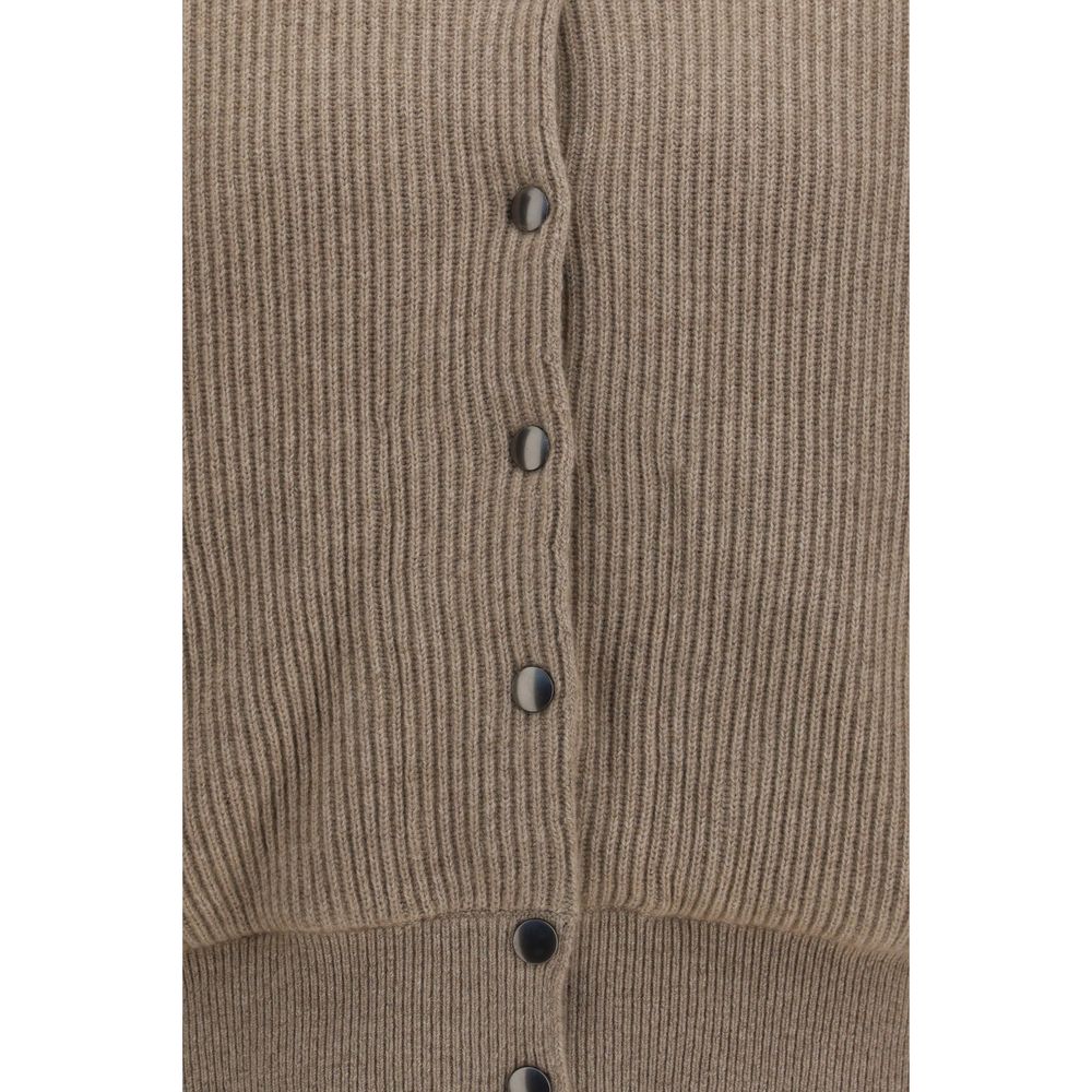 Bomber de cachemira beige de Brunello Cucinelli