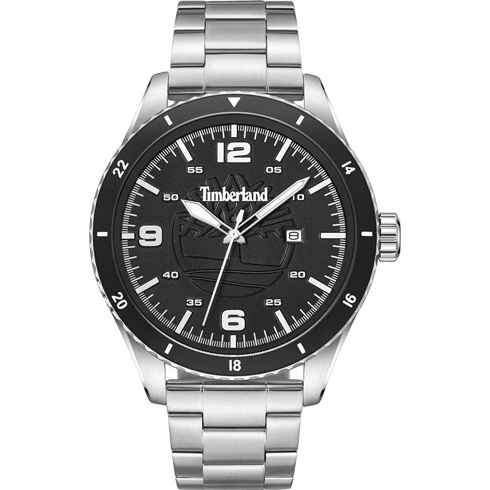 Reloj de vestir Timberland gris de acero inoxidable