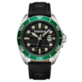 Timberland Black Leather Sport Watch
