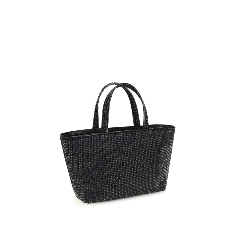 Alexander Wang Bolso de Hombro Gris de Algodón