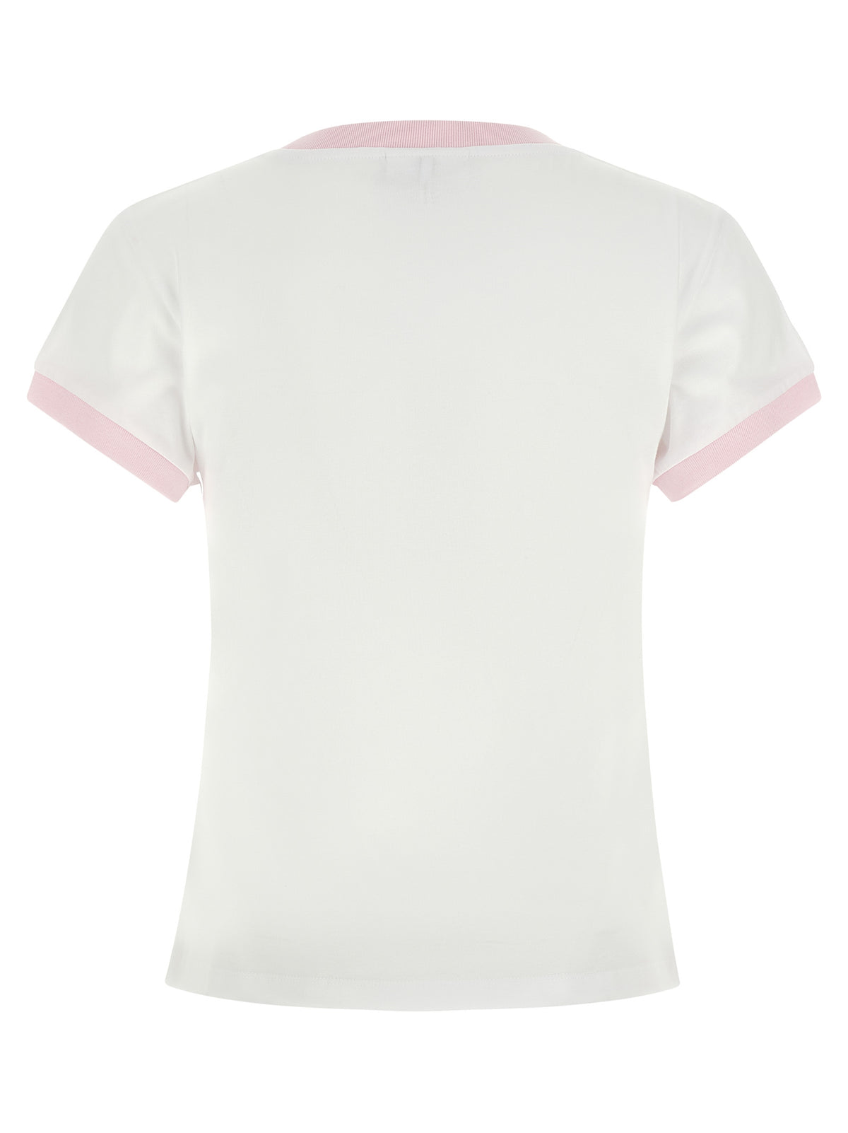 Ganni White Organic Cotton T-Shirt