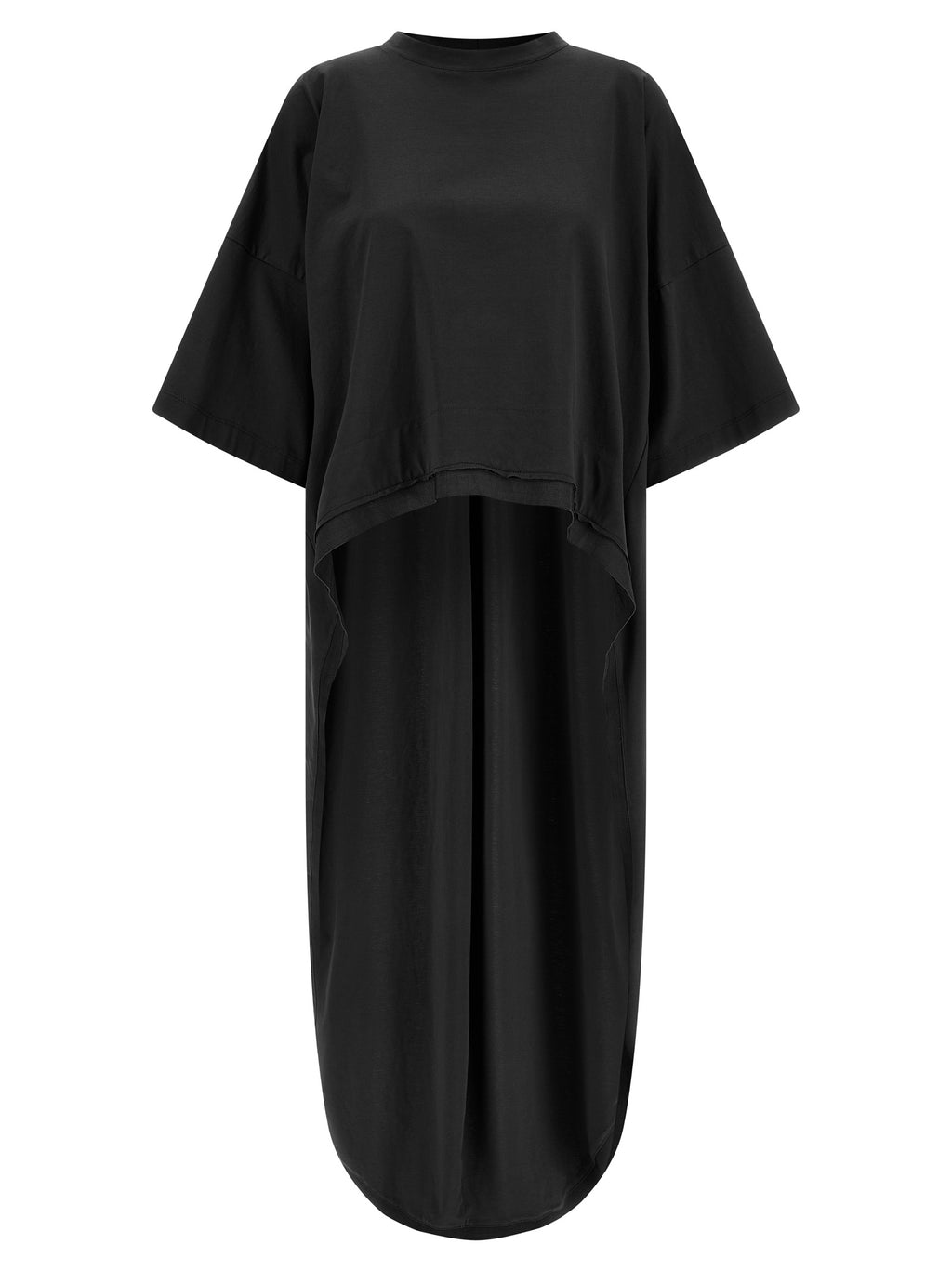 DI.LA3 PARI' Black Cotton Casual Dress