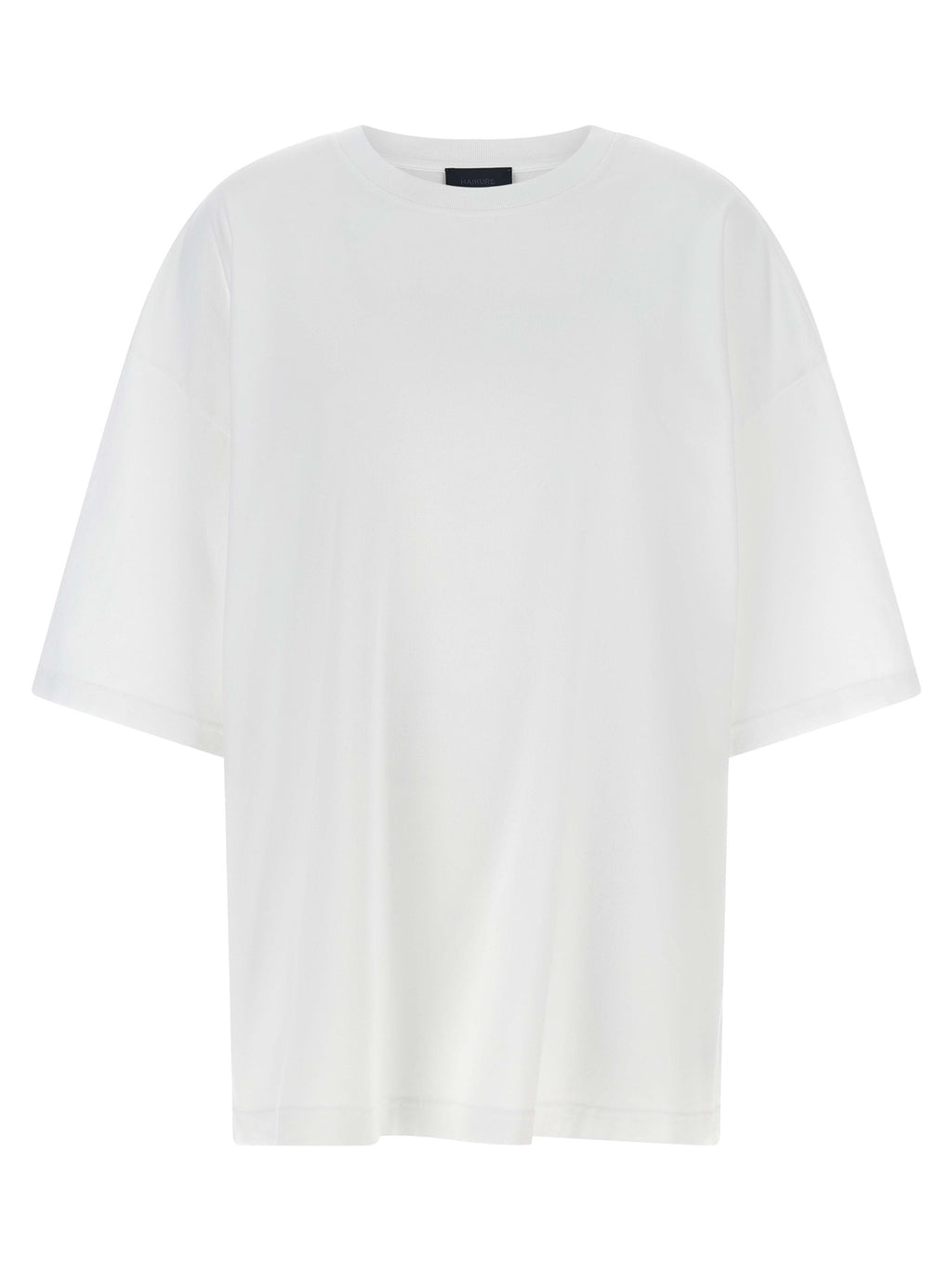 Haikure White Cotton T-Shirt