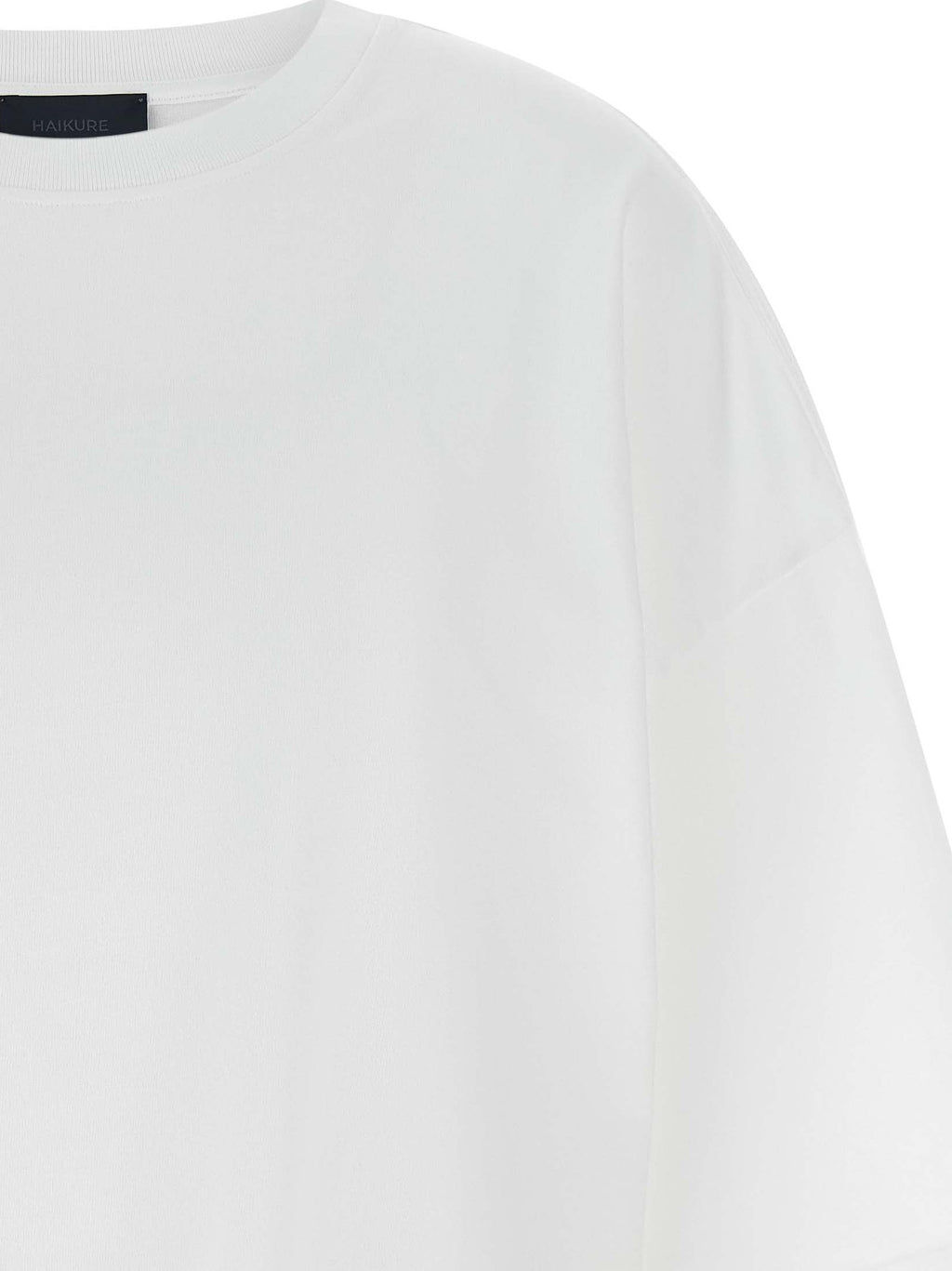 Haikure White Cotton T-Shirt