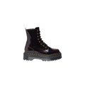 Botines Dr. Martens de cuero color burdeos