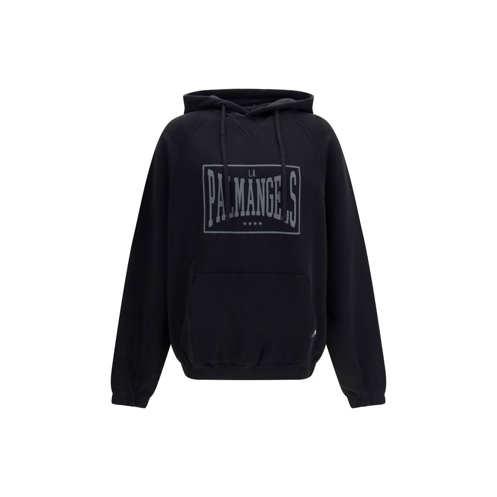 Sudadera de Algodón Negra Palm Angels