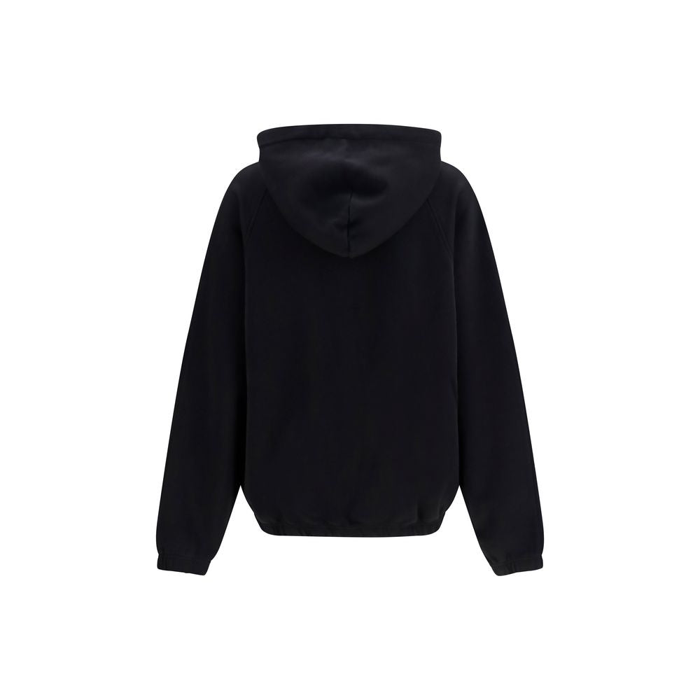 Sudadera de Algodón Negra Palm Angels