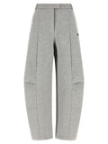 ROTATE BIRGER CHRISTENSEN Gray Viscose Cargo Pants