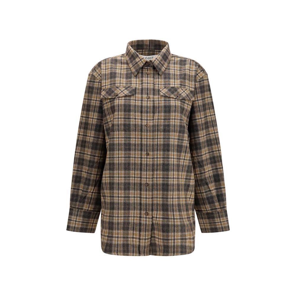 Camisa Rohe Oves Aries Multicolor de Lana