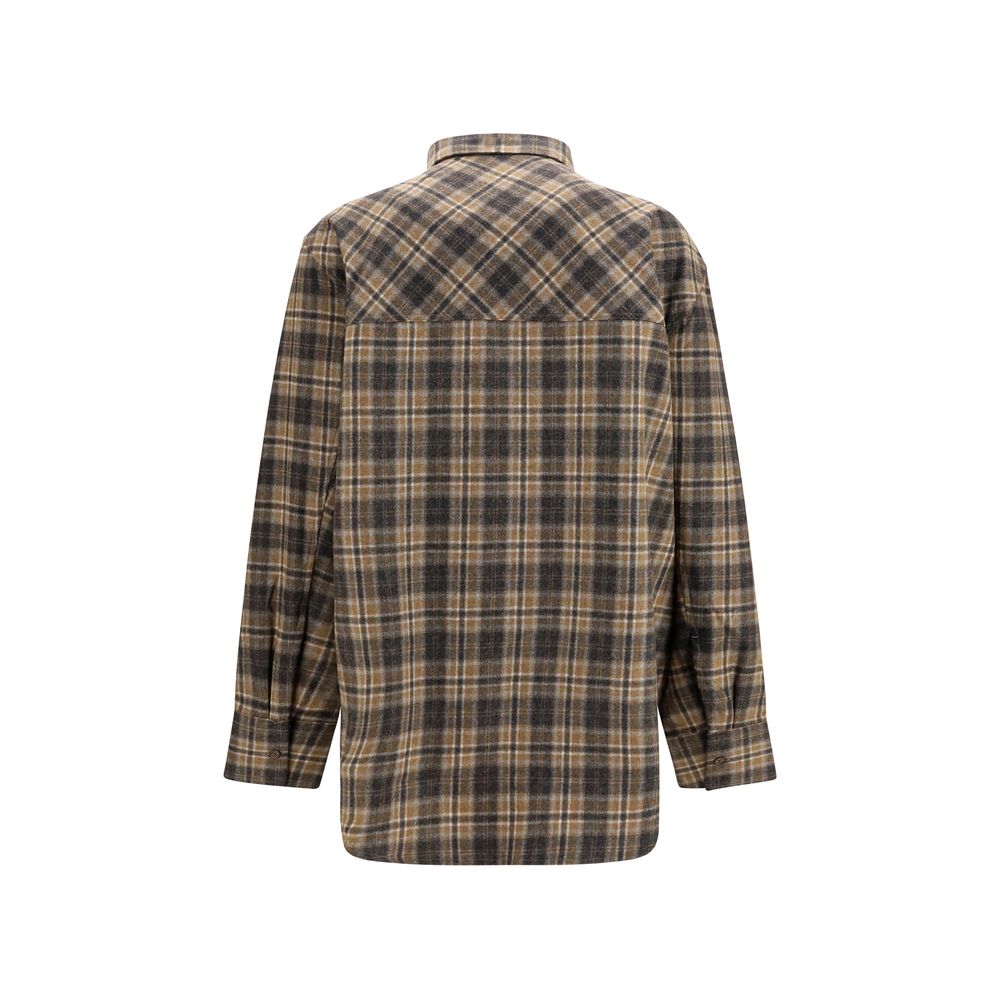 Camisa Rohe Oves Aries Multicolor de Lana