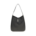 Bolso de hombro Saint Laurent de piel de becerro negra Bos Taurus