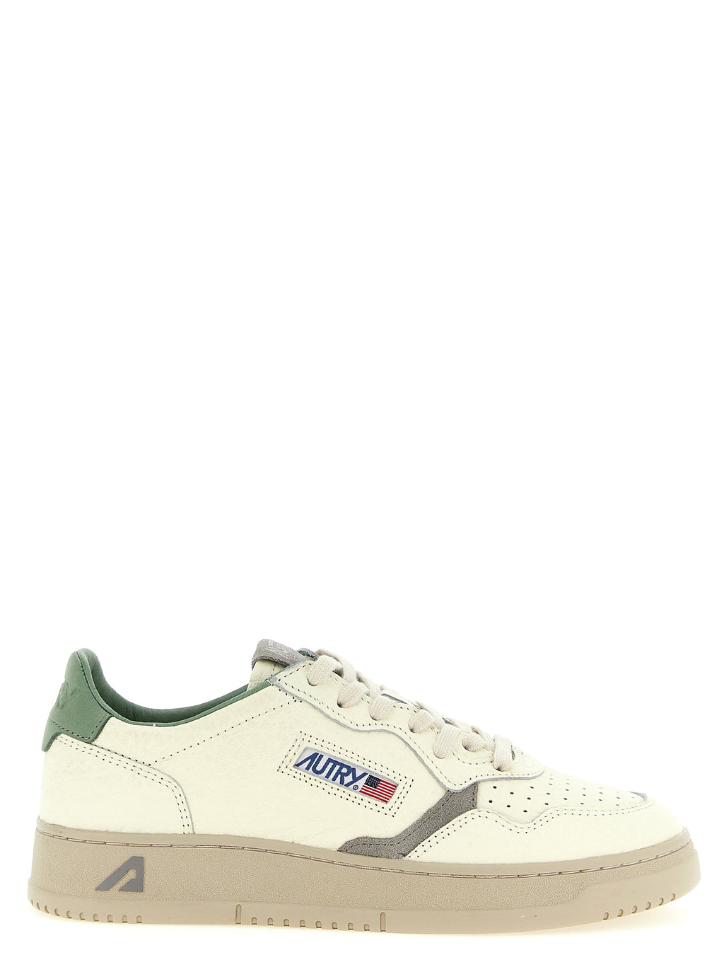 Autry Bicolor Cowhide Low Top Sneakers