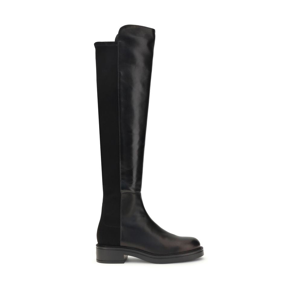 Stuart Weitzman Botas altas de cuero negras