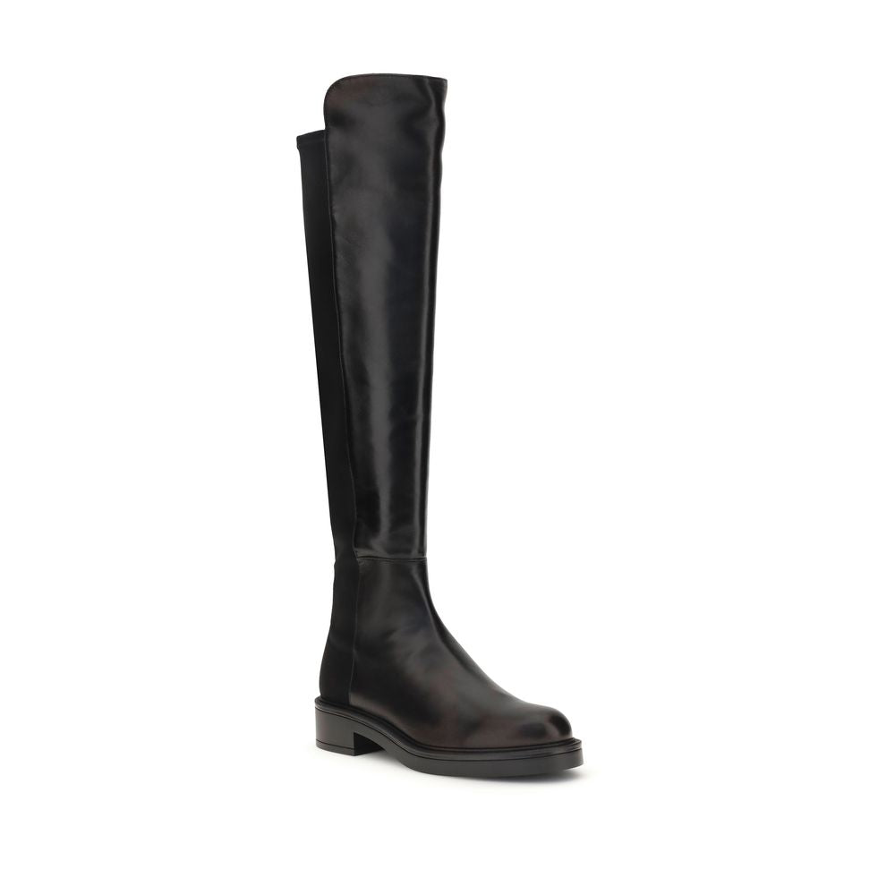 Stuart Weitzman Botas altas de cuero negras