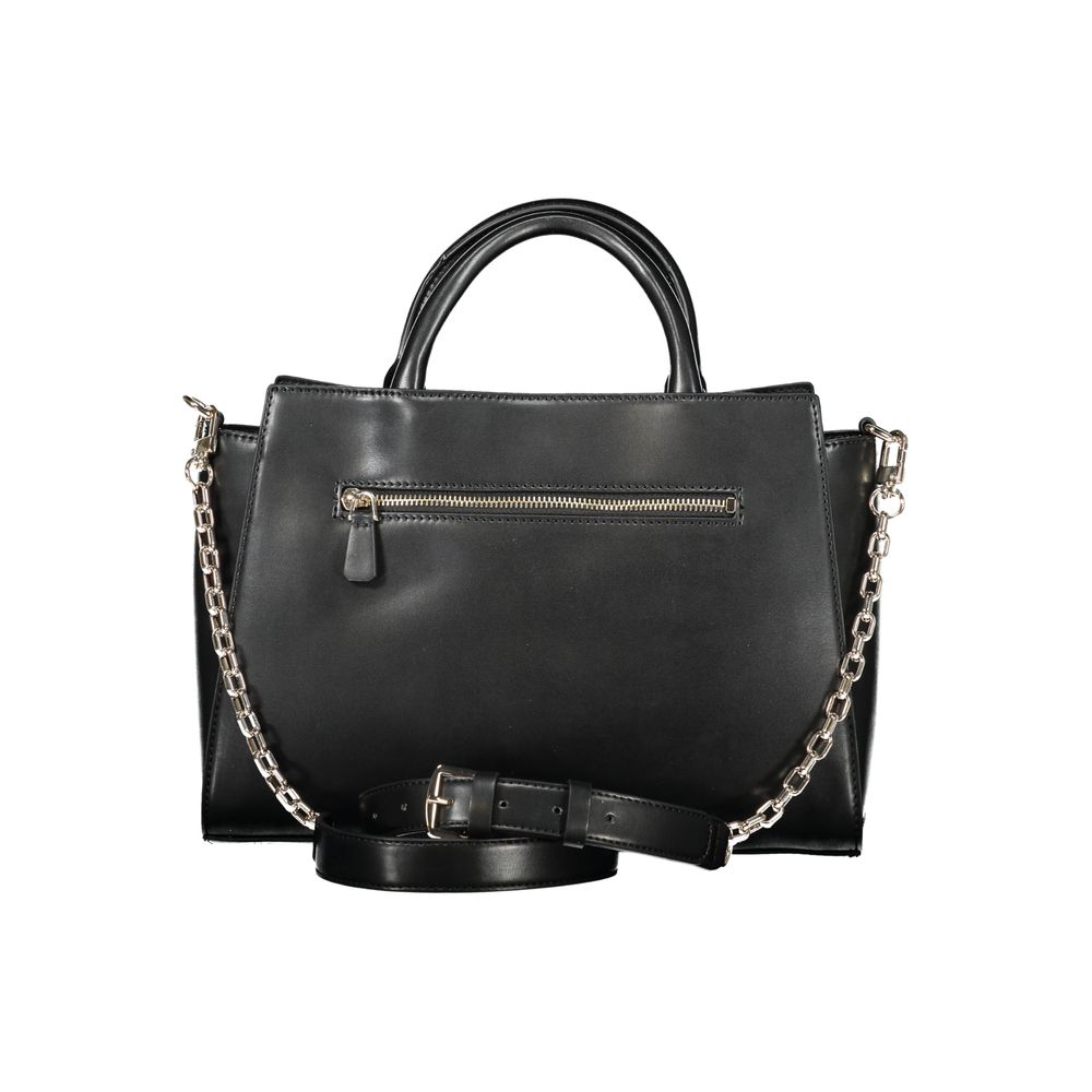 Bolso de mano Guess de poliuretano negro para mujer