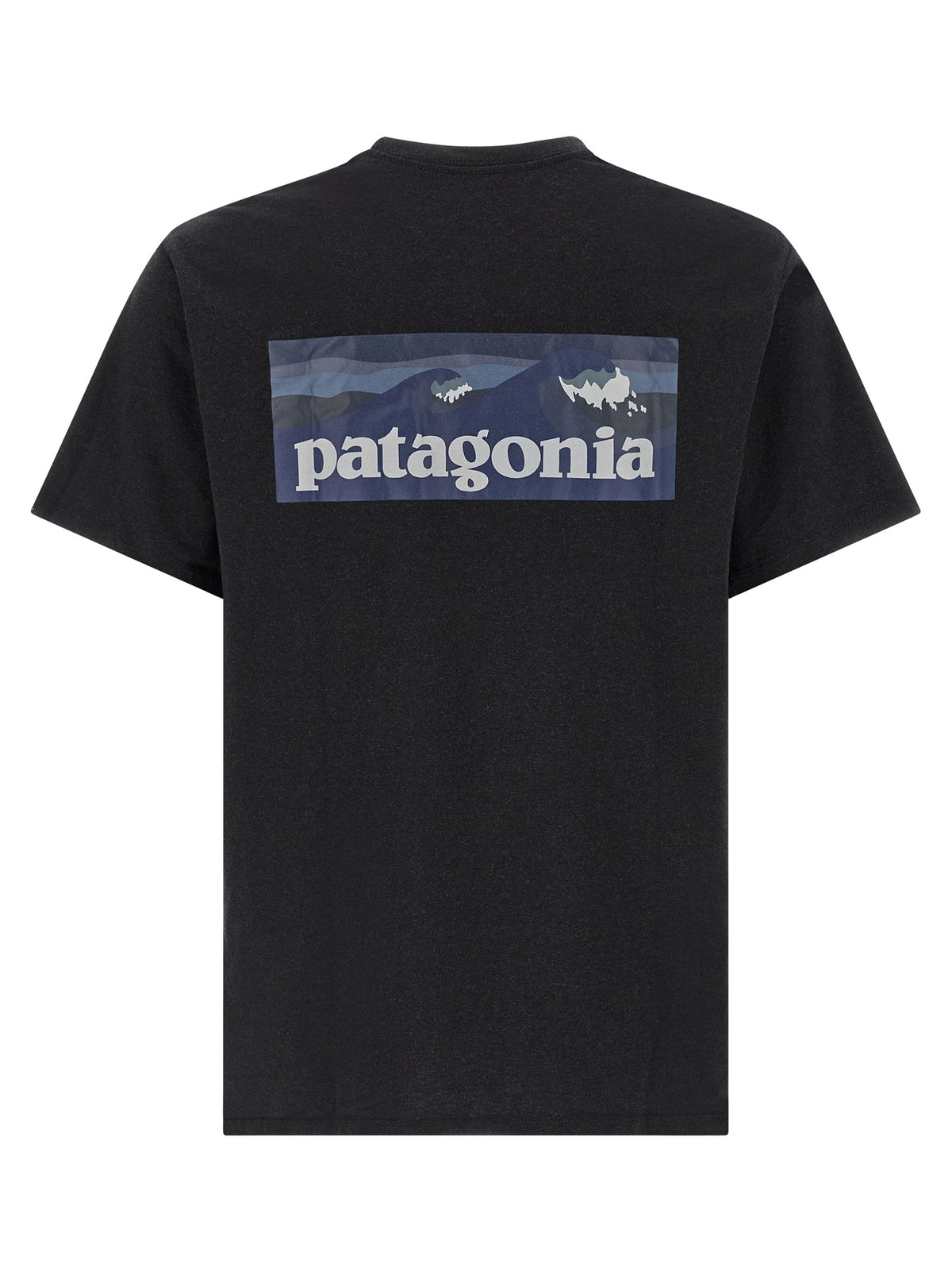 PATAGONIA Black Cotton T-Shirt