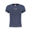 Camiseta Tommy Hilfiger de algodón azul para mujer