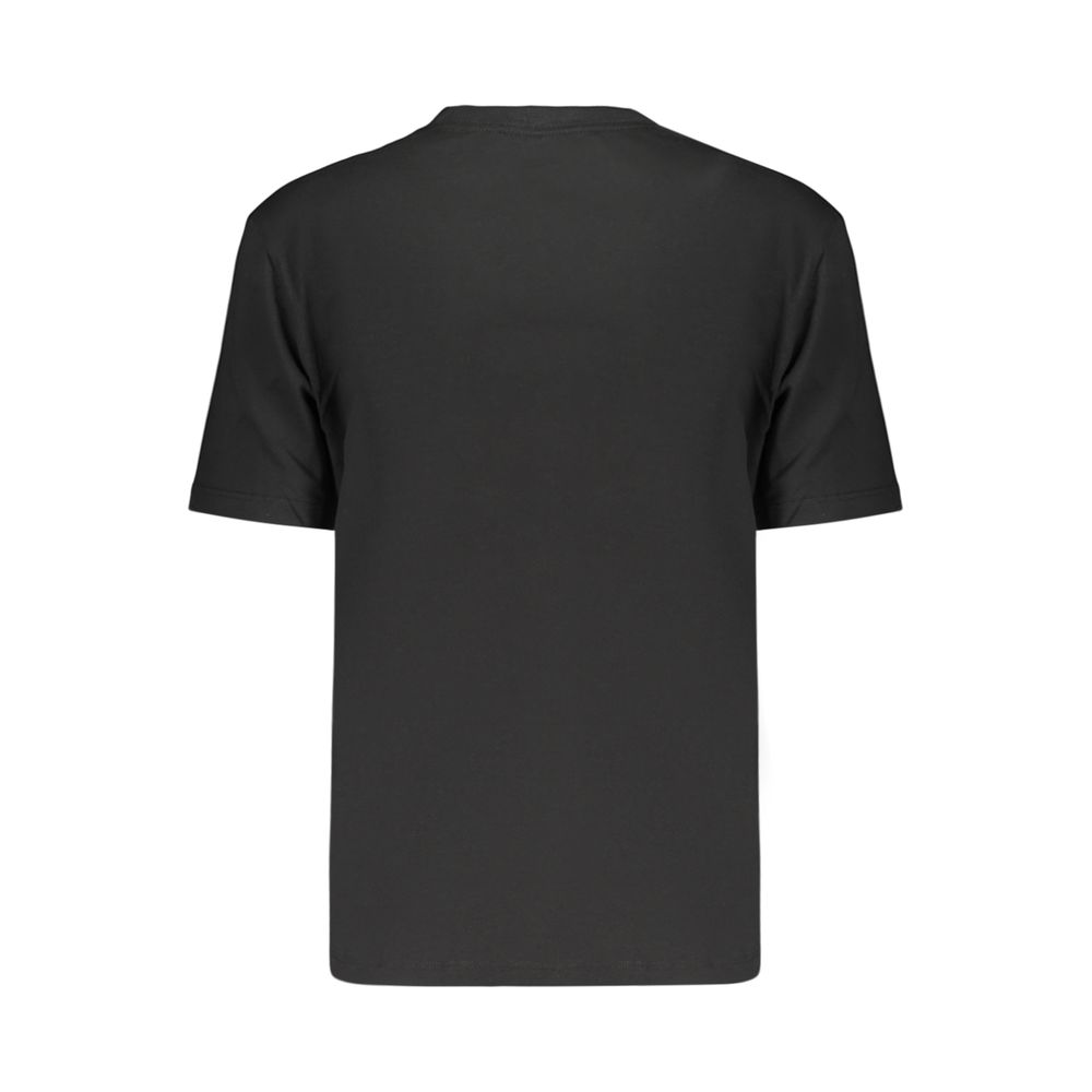 Camiseta de algodón negra para mujer Calvin Klein