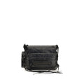 Bolso de Hombro Balenciaga Negro Cordero Ovis Aries Aries