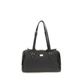 Bolso de Hombro de Piel de Becerro Negra Bos Taurus Dolce & Gabbana