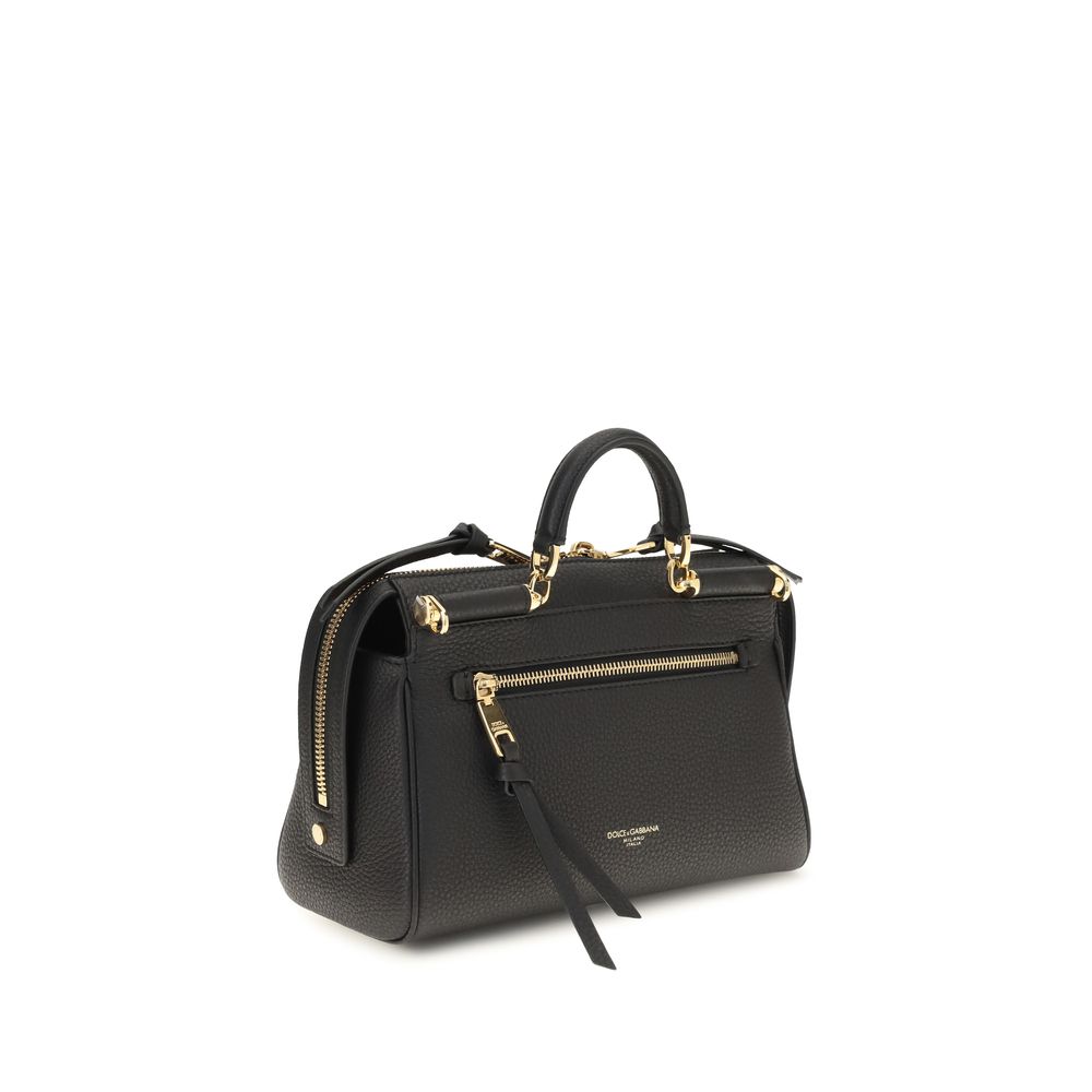 Cartera Dolce & Gabbana negra de piel de becerro Bos Taurus
