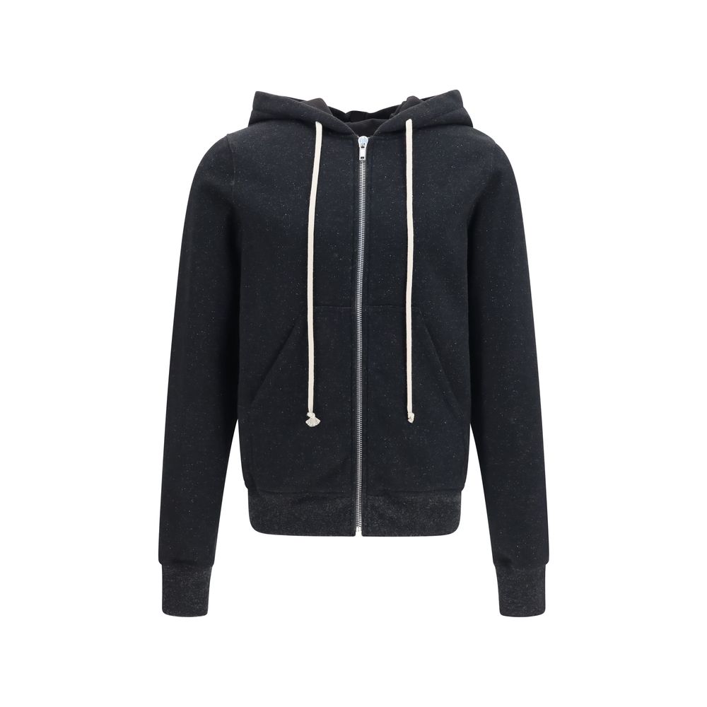 Sudadera Rick Owens de algodón negro