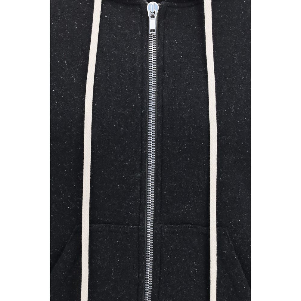 Sudadera Rick Owens de algodón negro