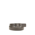Cinturón regular Ferragamo de piel de becerro marrón Bos Taurus