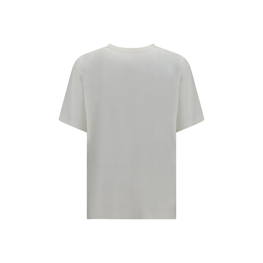 Camiseta de Algodón Blanca MM6