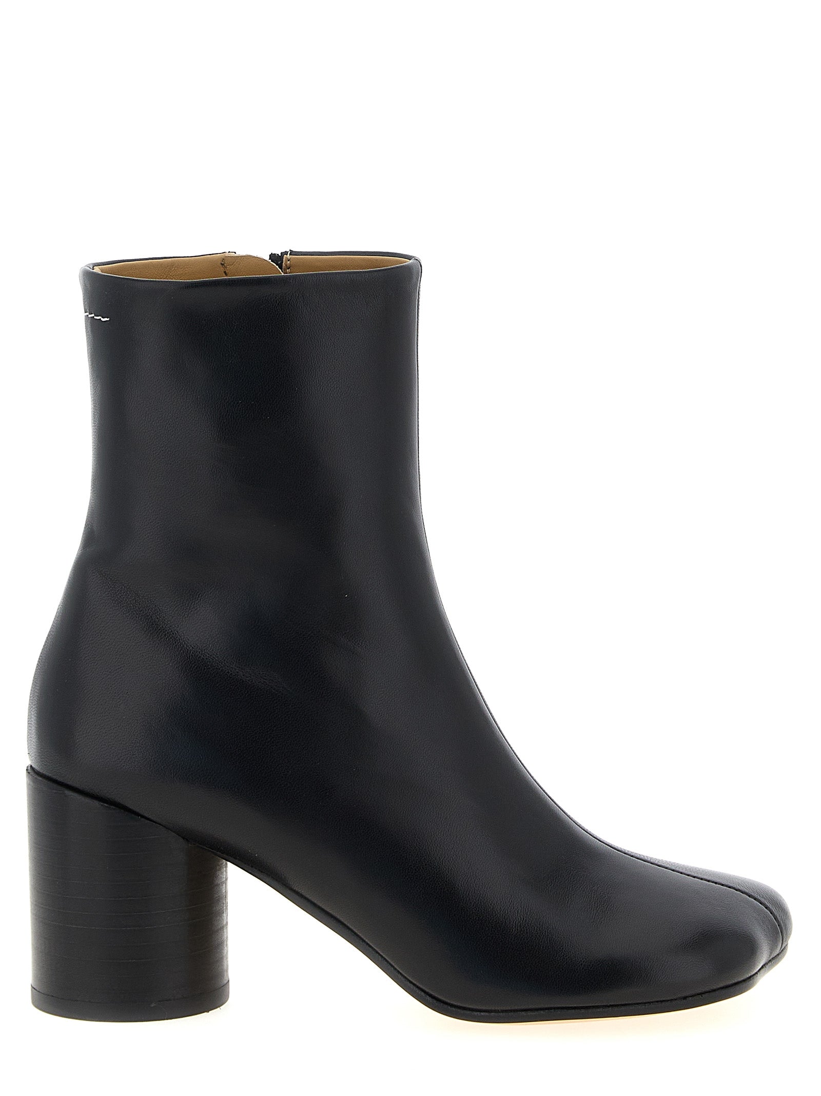 Botines de poliéster negro MM6 Maison Margiela