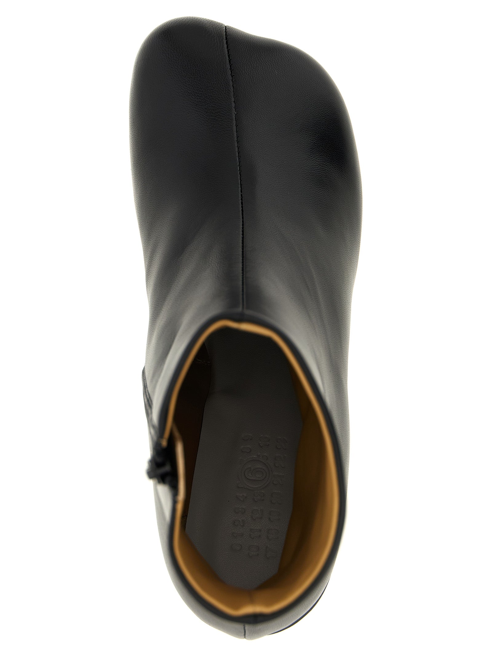 Botines de poliéster negro MM6 Maison Margiela
