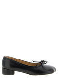 Zapatos de Tacón Medio MM6 Maison Margiela de Piel de Becerro Negros