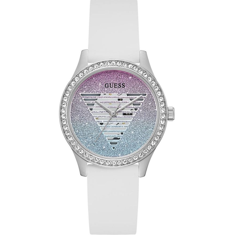 Guess White Synthetic Dress Watch