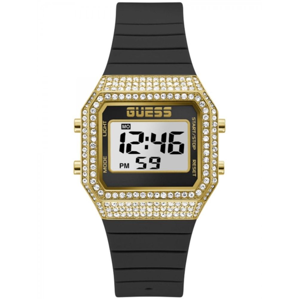 Reloj digital Guess negro sintético