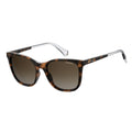Polaroid Brown Plastic Sunglasses