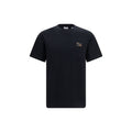 Camiseta de algodón negra de Burberry