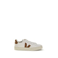 Veja White Calf Leather Bos Taurus Low Top Sneakers
