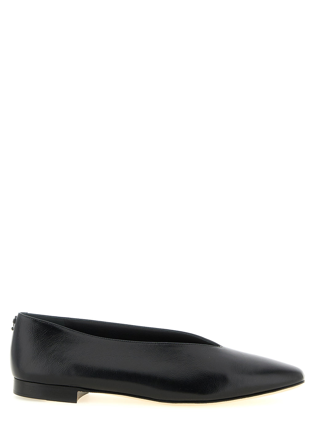 Bailarinas Jimmy Choo de cuero negro