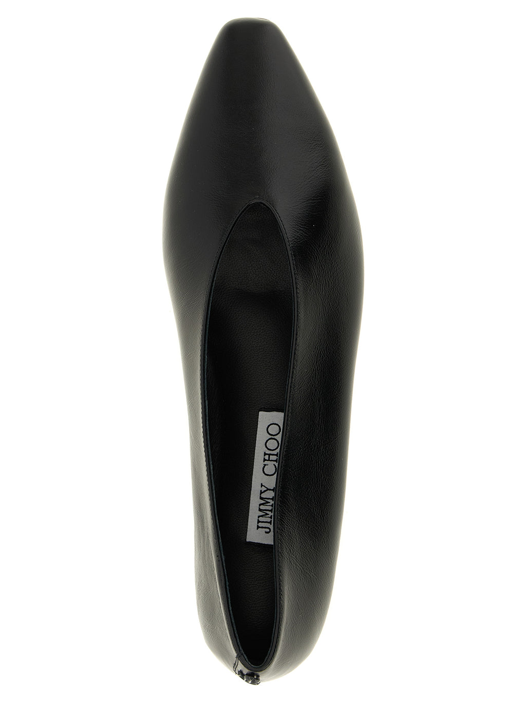 Bailarinas Jimmy Choo de cuero negro