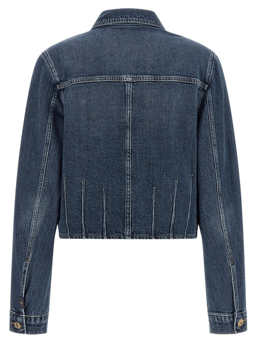 7 For All Mankind Blue Cotton Denim Jacket